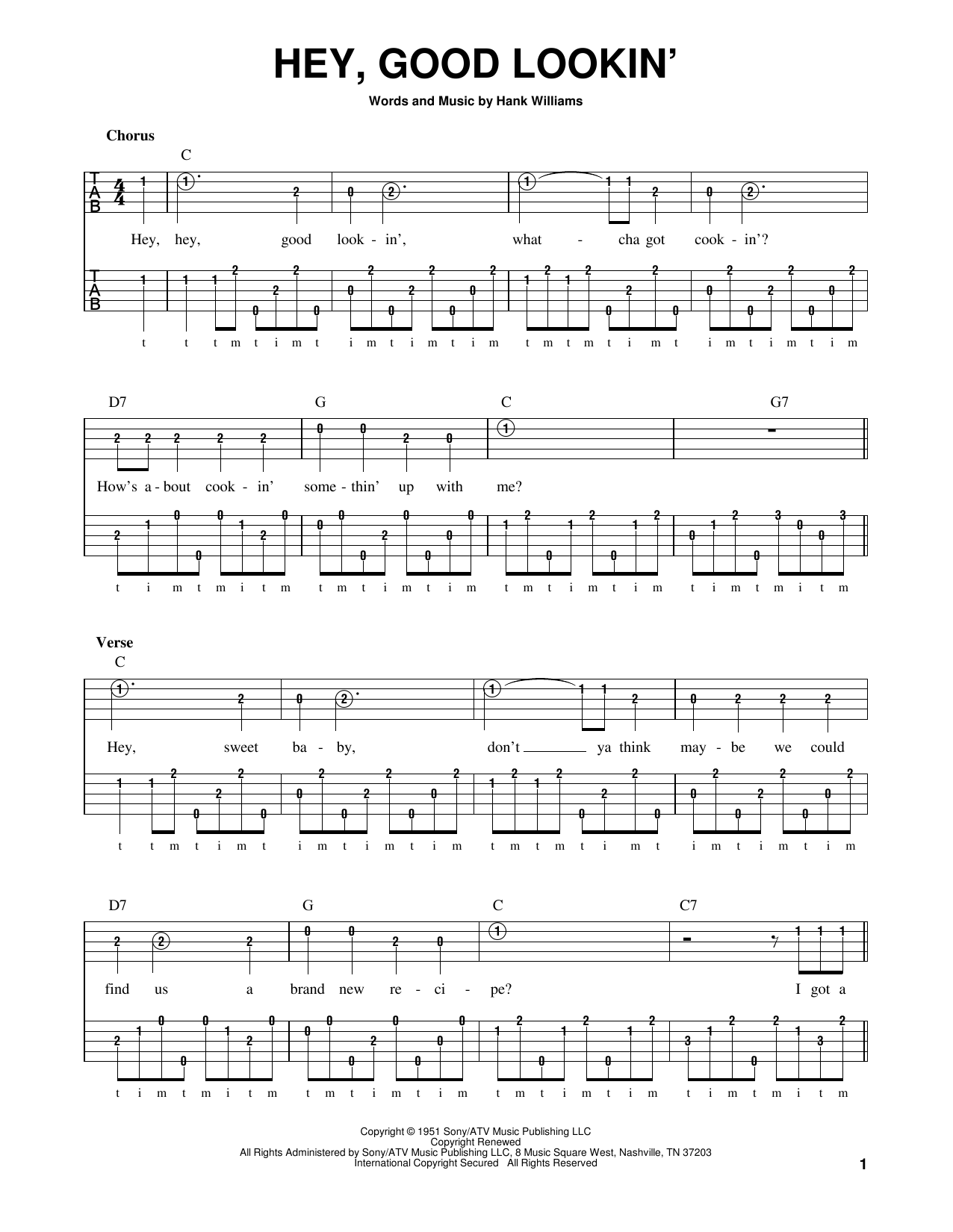 Produktgalerie: Seite 1 von 1 Hey, Good Lookin', Hank Williams, Banjo