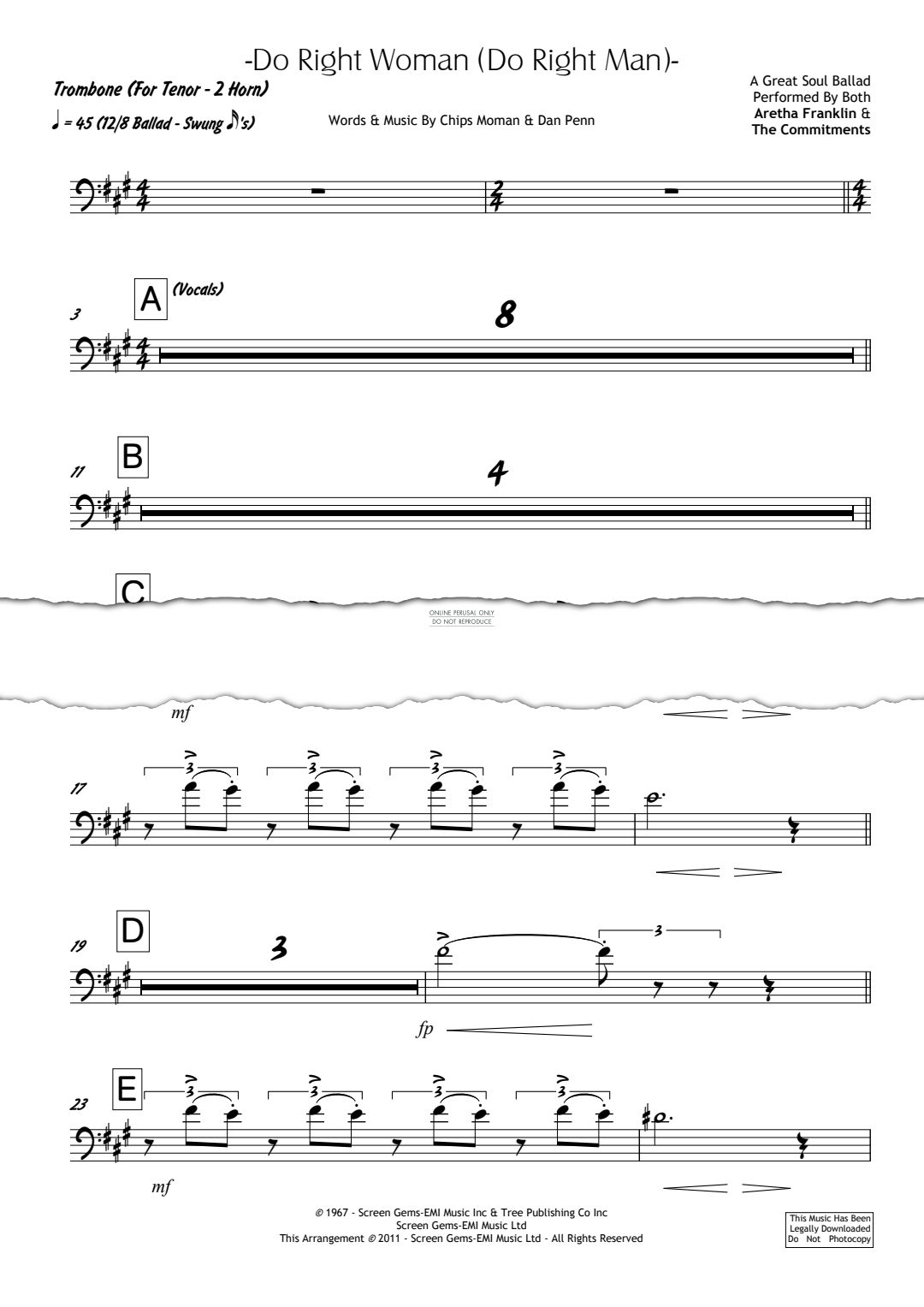 Product gallery: Page 1 of 1 Do Right Woman, Do Right Man, The Commitments