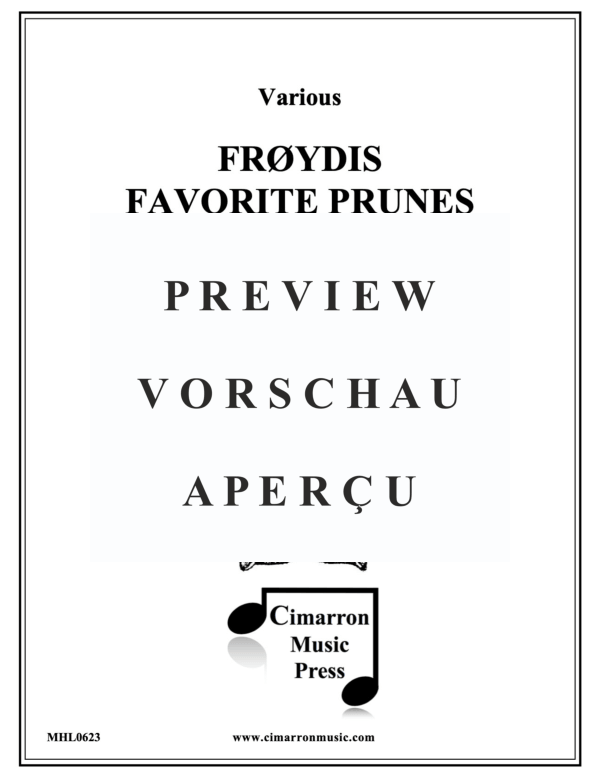 Produktgalerie: Seite 2 von 11 Frøydis' Favorite Prunes, Vol. II, , Horn in F und Klavier