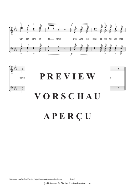 Product gallery: Page 3 of 3 Bundeslied  , , (male choir)