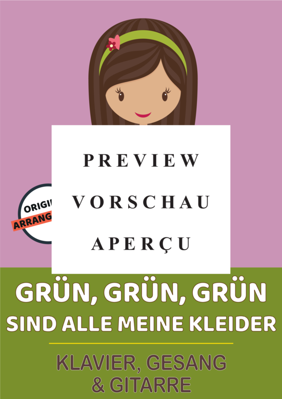 gallery: Grün, grün, grün sind alle meine Kleider , , (Gesang + Klavier, Gitarre)