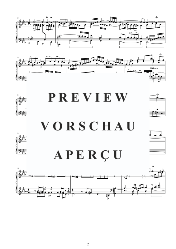 Produktgalerie: Seite 3 von 11 Fantasie und Fuge c-Moll BWV 537, , Klavier Solo