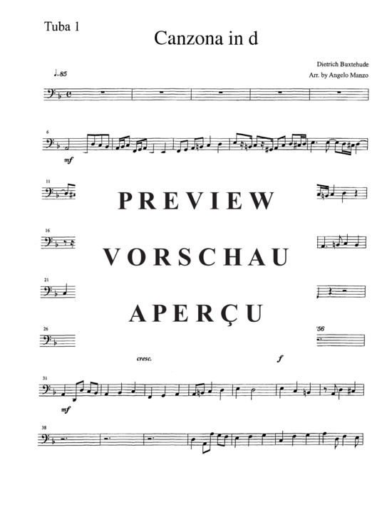 Product gallery: Page 19 of 21 Canzona in d , , (Tuba Quartett EETT)
