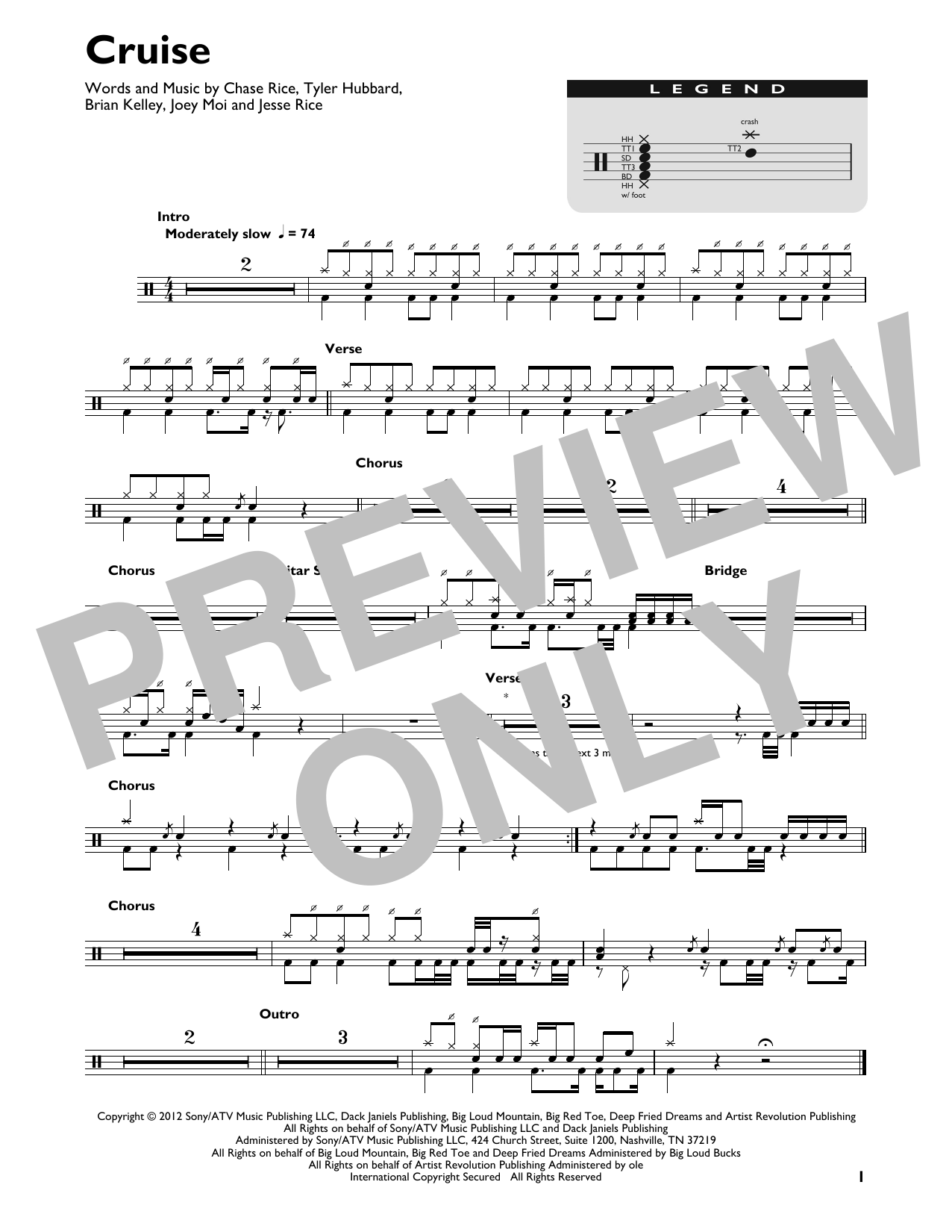 Product gallery: Page 1 of 1 Cruise, Florida Georgia Line