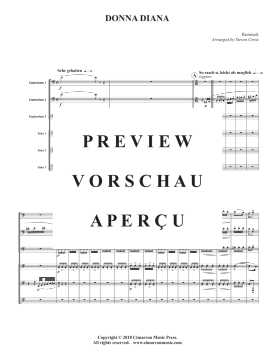 Product gallery: Page 3 of 21 Donna Diana , , (Tuba Ensemble EEETTT)