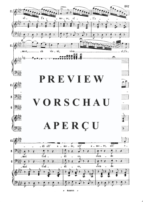 Produktgalerie: Seite 7 von 10 Vien diletto e in ciel, , Gesang und Klavier