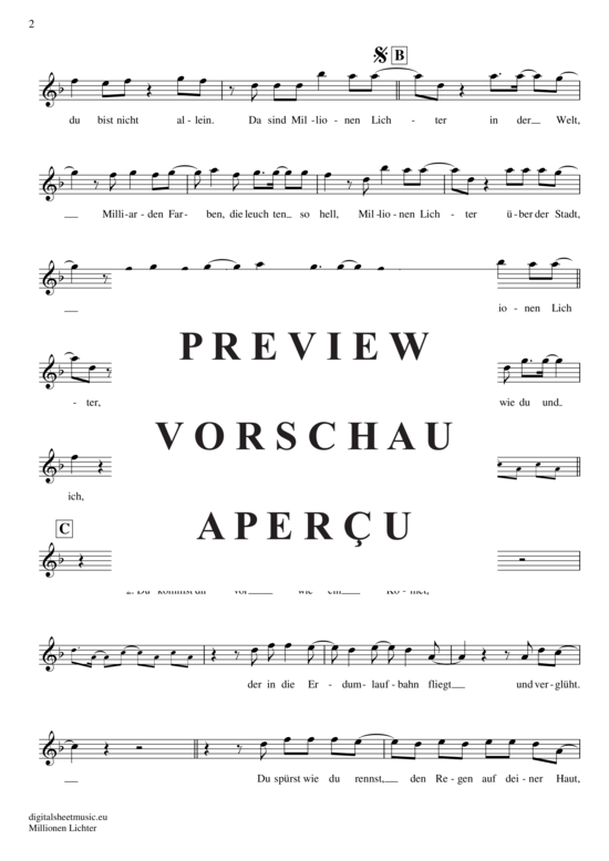 Product gallery: Page 3 of 4 Millionen Lichter , Stürmer, Christina, Tenor Saxophone