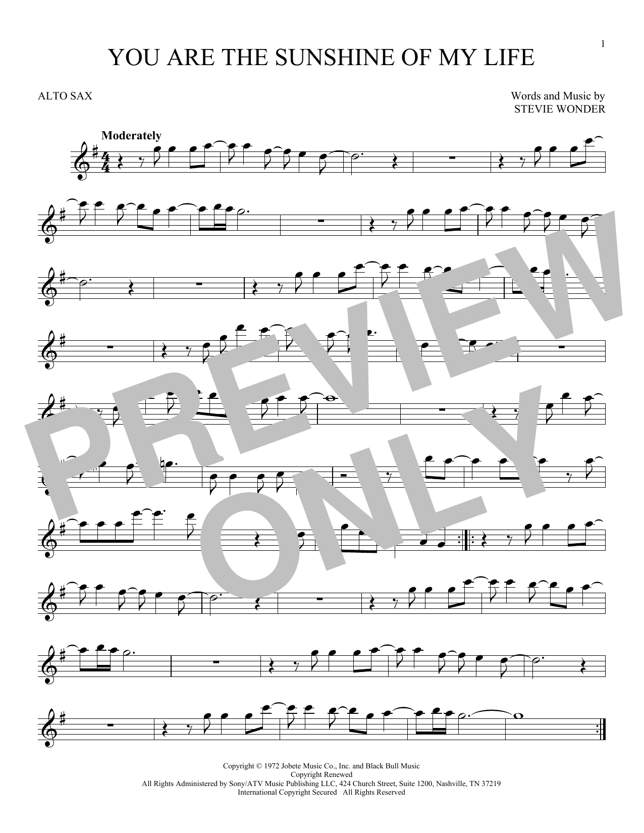 Product gallery: Page 1 of 1 You Are The Sunshine Of My Life, Stevie Wonder