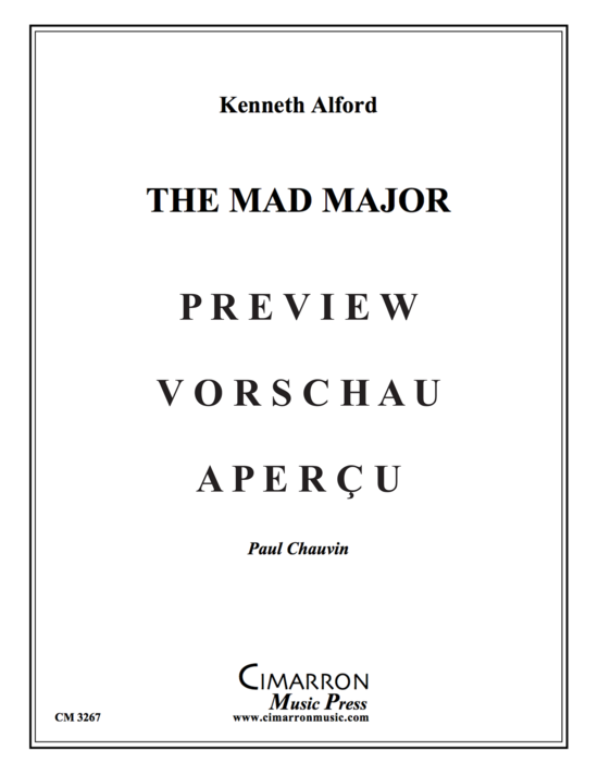 Produktgalerie: Seite 2 von 18 The Mad Major , , (Blechbläserquintett)