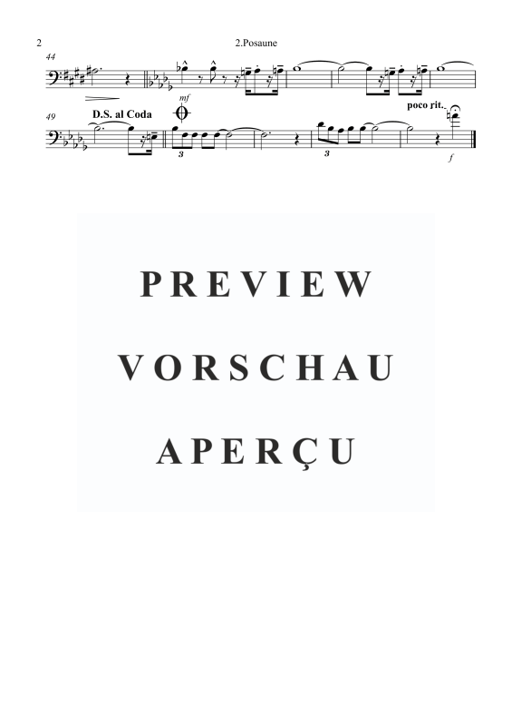 gallery: Pink Panther, , Trombone Quartet 3x Trombone and Bass Trombone