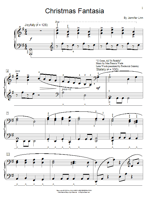 Product picture to: Christmas Fantasia