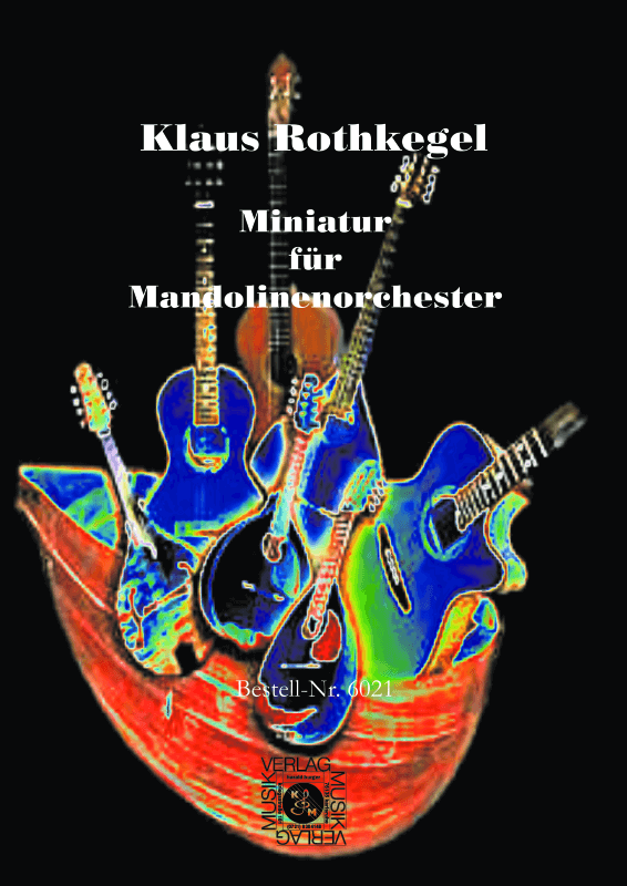 Produktbild zu: Miniatur für Mandolinenorchester (Partitur)