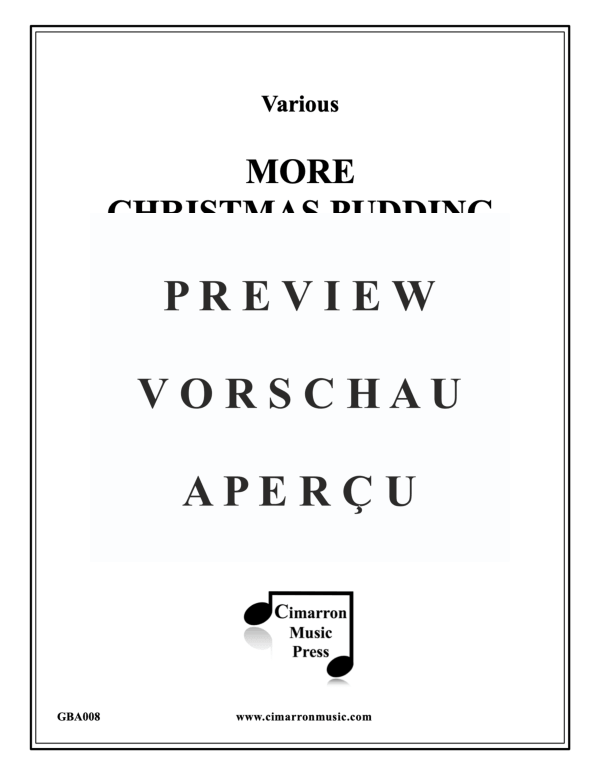 Produktgalerie: Seite 2 von 11 More Christmas Pudding, , Blechbläser Quartett