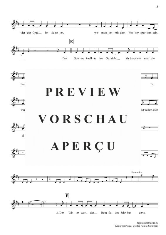 Product gallery: Page 4 of 5 Wann wird’s mal wieder richtig Sommer , Carrell, Rudi, Oboe