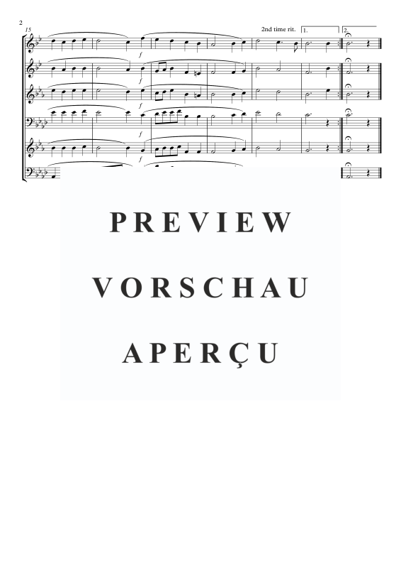 gallery: Herbei, oh ihr Gläubigen - Adeste Fideles, , (Blechbläserquartett)