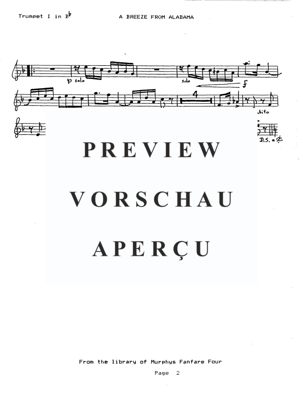 Produktgalerie: Seite 7 von 11 90 Ragtime Classics, , Blechbläser Quartett - Einzelstimmen