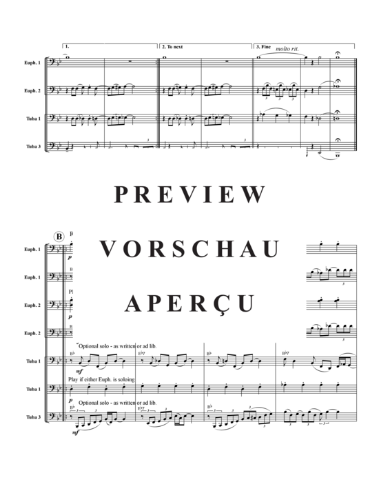 Product gallery: Page 3 of 10 Chime Blues , , (Tuba Quartet: 2x Baritone, 2xTuba)