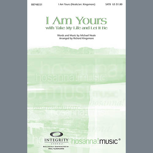 cover: I Am Yours (With Take My Life And Let It Be), Richard Kingsmore, Chor