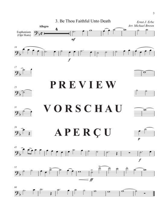 Produktgalerie: Seite 9 von 21 Moravian Suite, , (2xTrompete in B, Horn in F, Posaune)