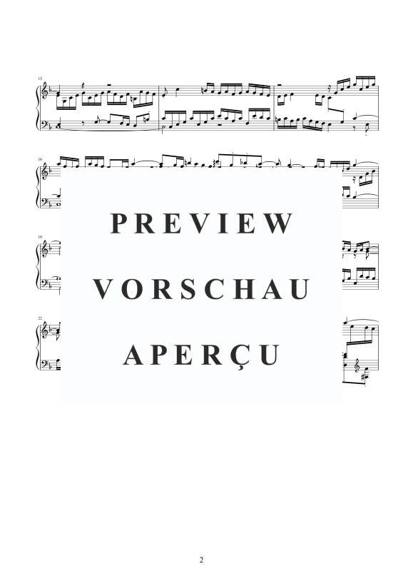 Produktgalerie: Seite 3 von 9 Fantasia super in F-Dur BWV 651, , Klavier Solo