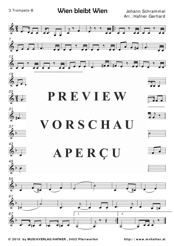 Produktgalerie: Seite 9 von 11 Wien bleibt Wien, , (Blechbläser Quintett)