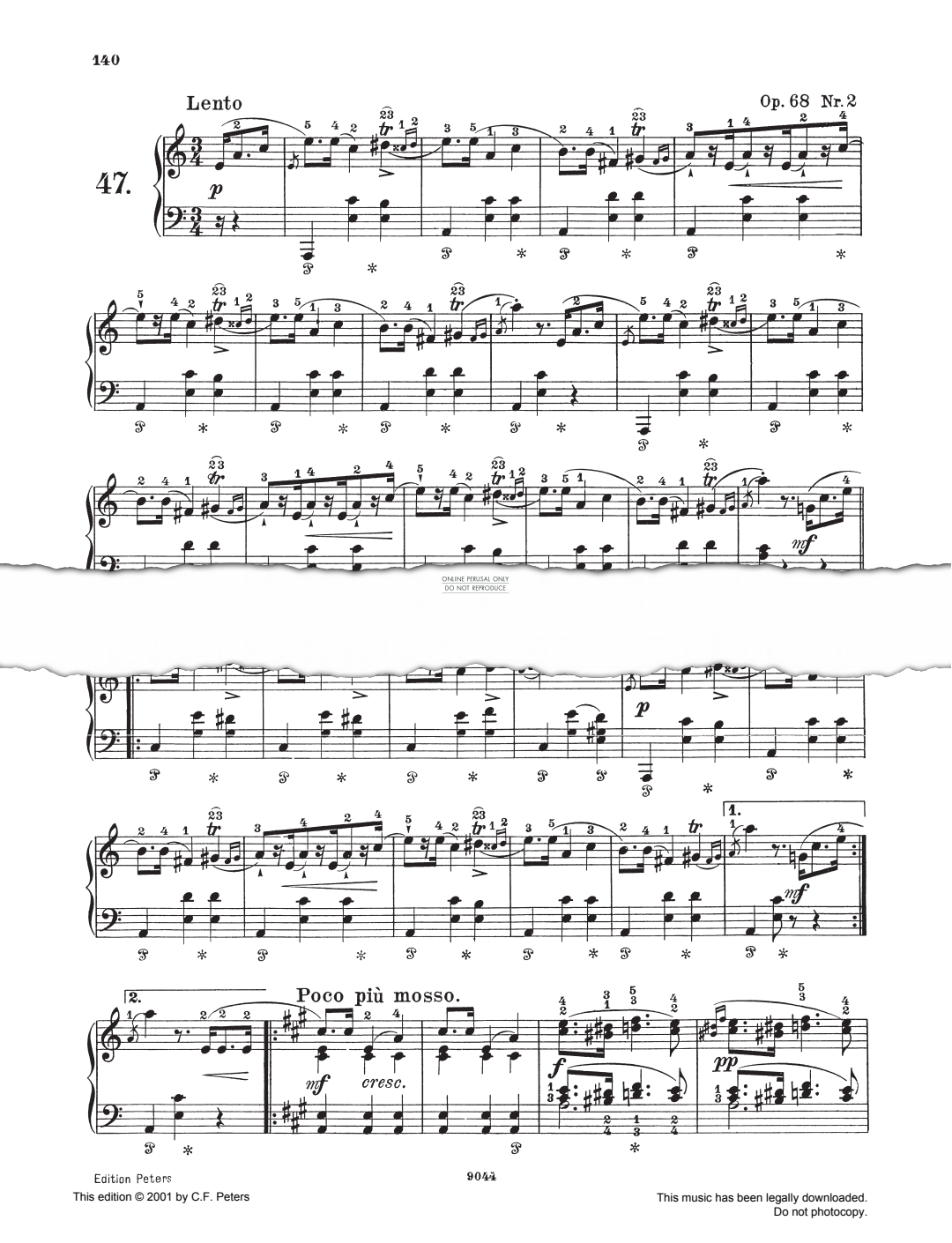 Produktbild zu: Mazurkas Op. 68 No. 2