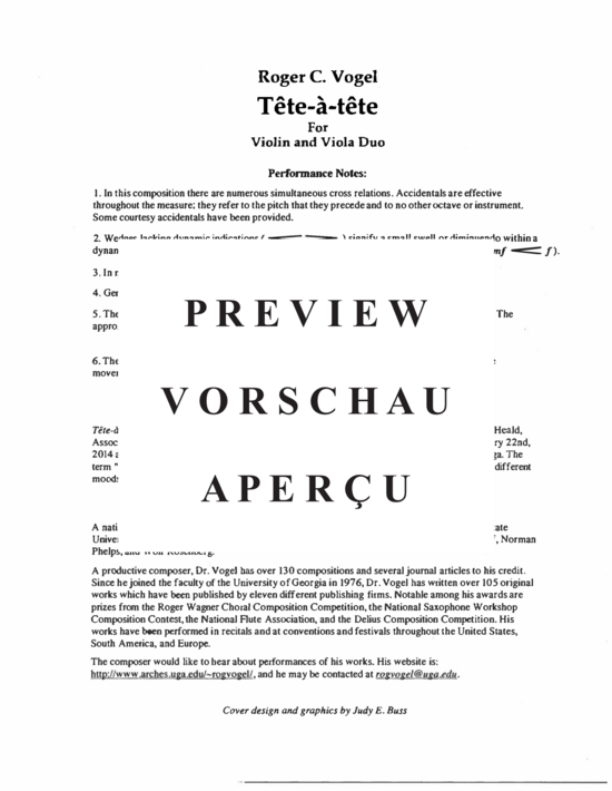 gallery: Tête-à-tête , , (Geige und Bratsche)