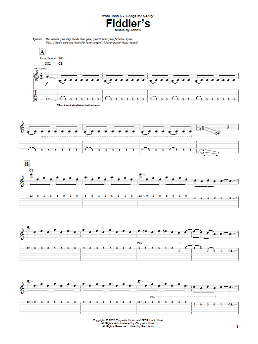 Produktgalerie: Seite 1 von 1 Fiddler's, John 5, Gitarre