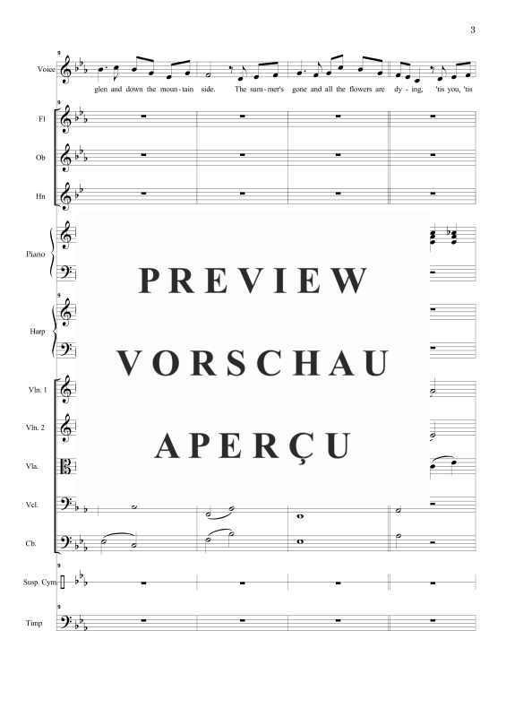 Product gallery: Page 6 of 11 Danny Boy, , Solo Vocal and Orchestra