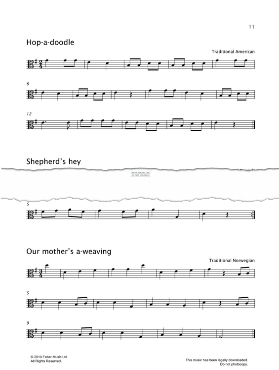 Produktgalerie: Seite 1 von 1 Hop-A-Doodle, American Traditional, Viola