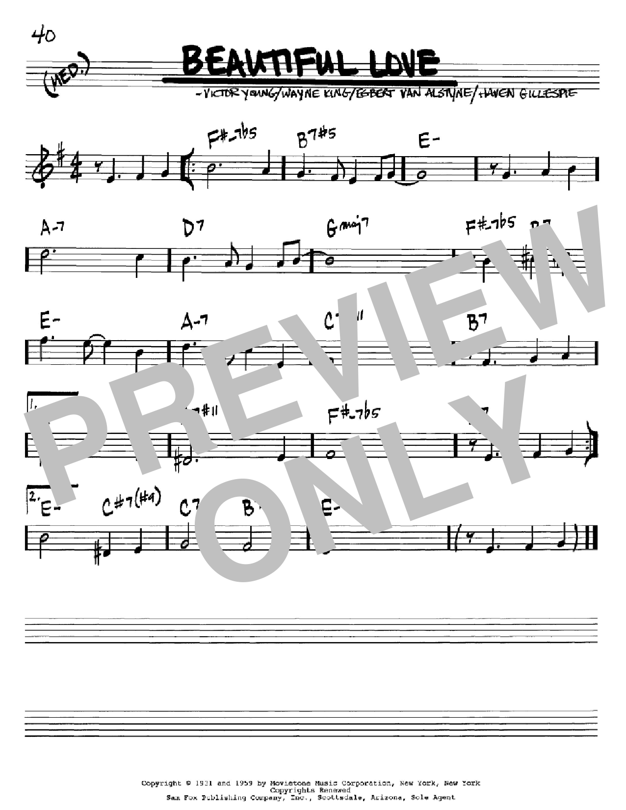 Produktbild zu: Beautiful Love