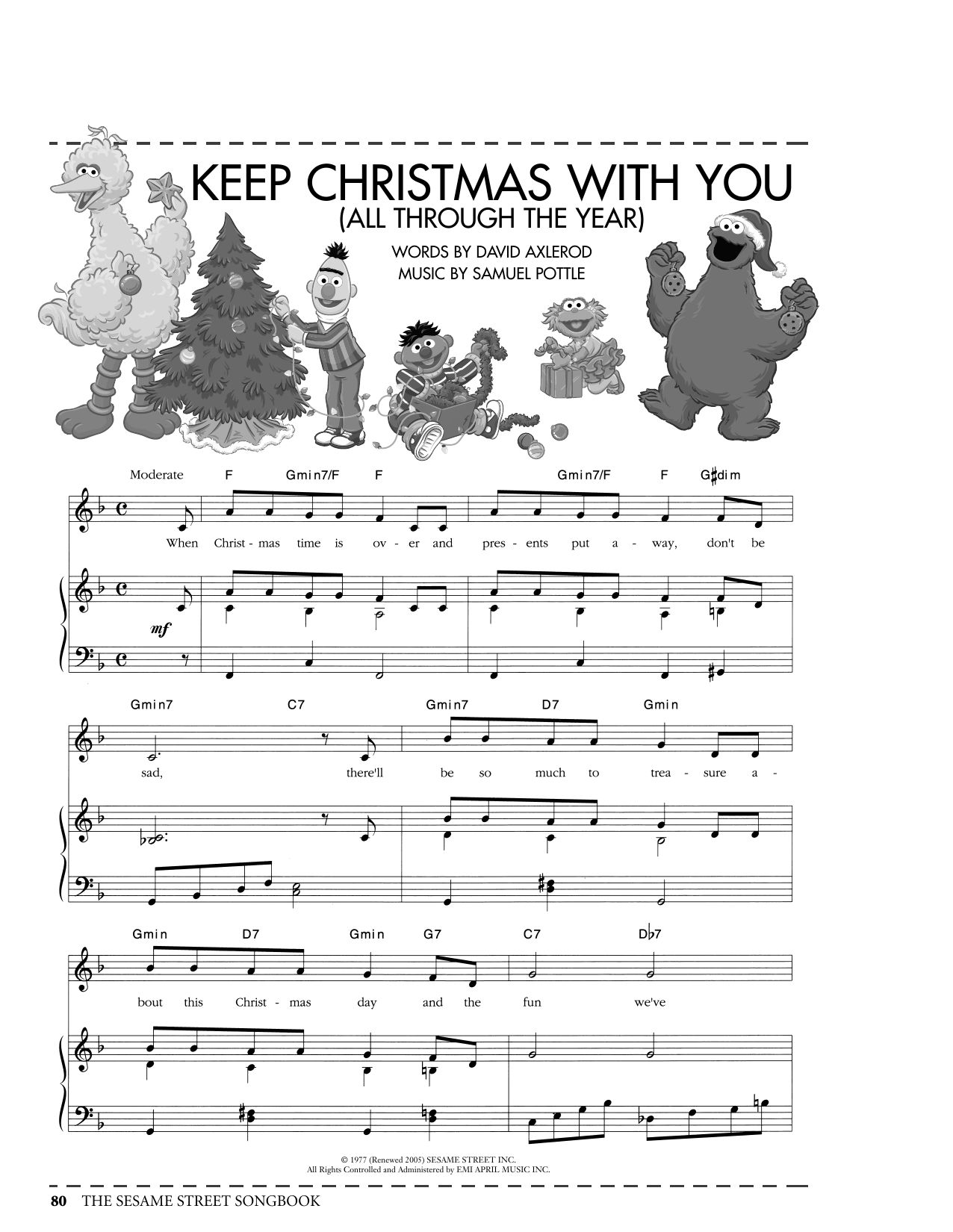 Produktbild zu: Keep Christmas With You (All Through The Year) (from Sesame Street)