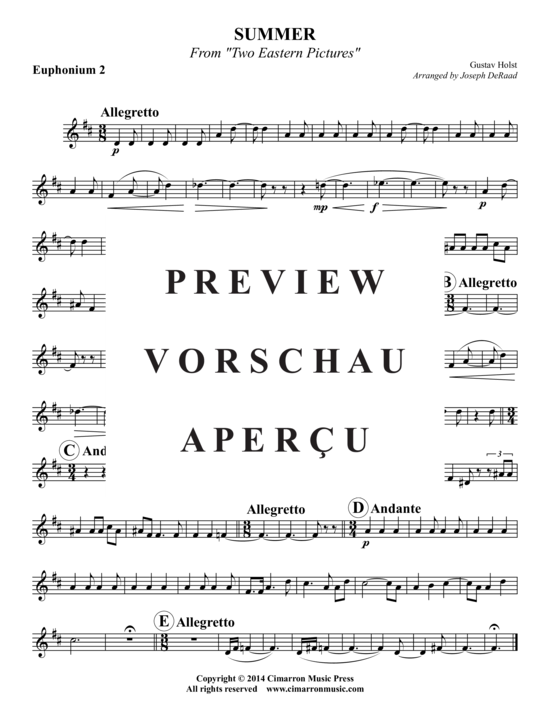 Product gallery: Page 7 of 9 Summer , , (2x Baritone, 2x Tuba)