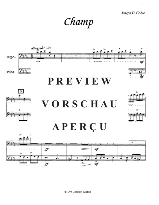 gallery: Five Graded Intermediate Duets , , (Duett für Euphonium + Tuba)