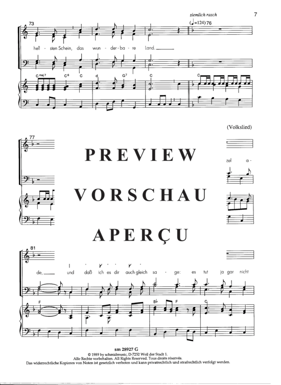 Product gallery: Page 8 of 9 Bei uns zuhaus , , (mixed choir + piano)