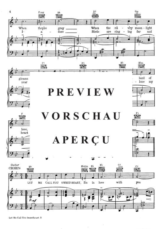 Produktgalerie: Seite 5 von 8 Let Me Call You Sweatheart , Midler, Bette  , (Stimmen in Es, B + C)