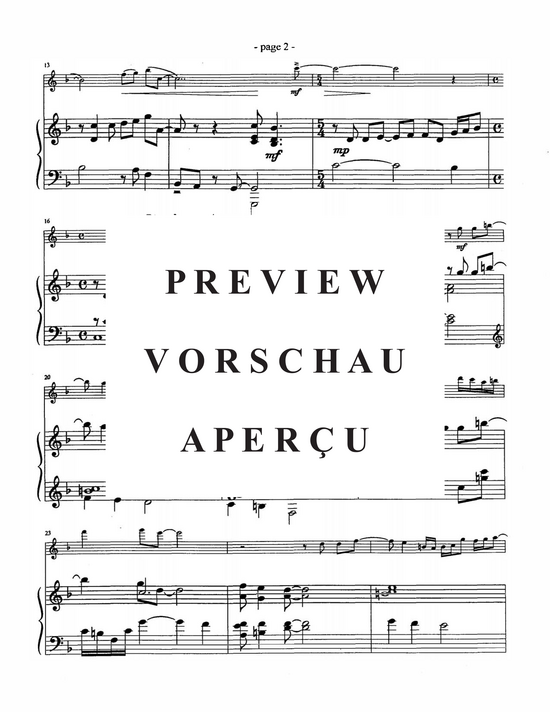 Product gallery: Page 5 of 9 Lullabye for Bear , , (flute and piano)