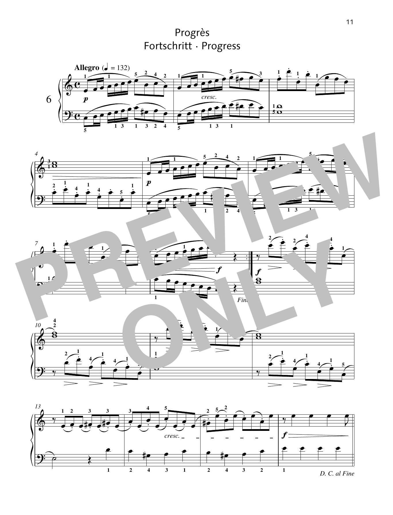 Product gallery: Page 1 of 1 Progress, Friedrich Burgmuller