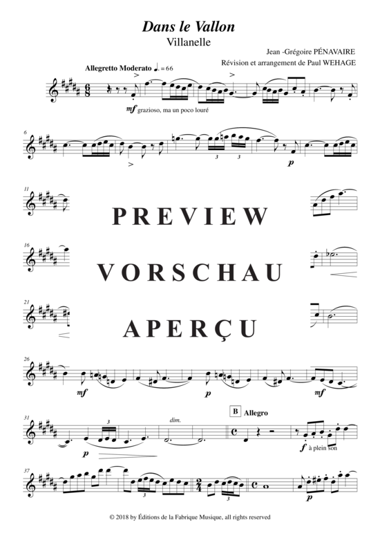 Product gallery: Page 16 of 19 Dans Le Vallon , , (soprano saxophone + piano)