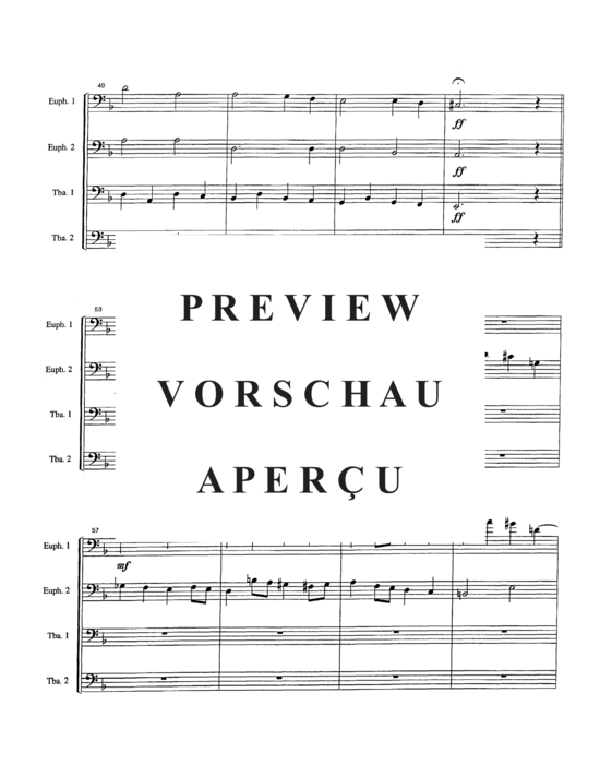 gallery: Prelude and Fugue No 3 , , (Tuba Quartett EETT)