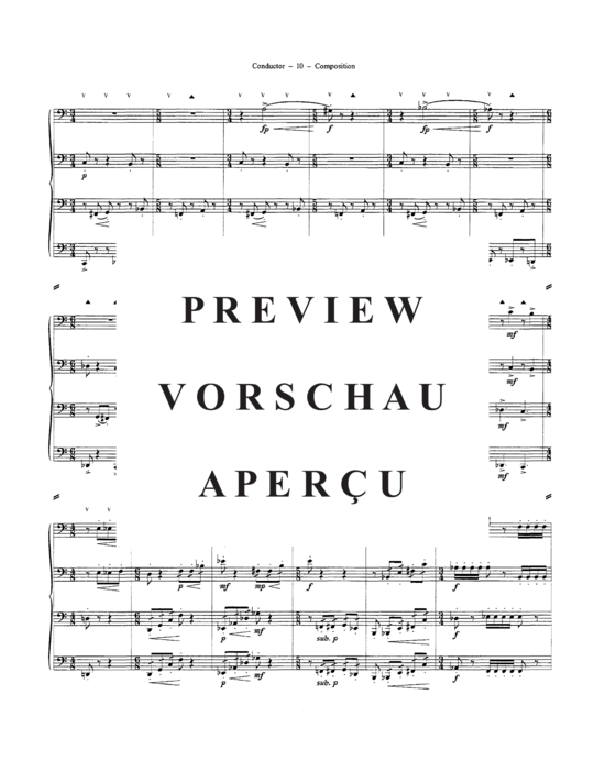 Product gallery: Page 12 of 21 Composition , , (Tuba Quartett EETT)