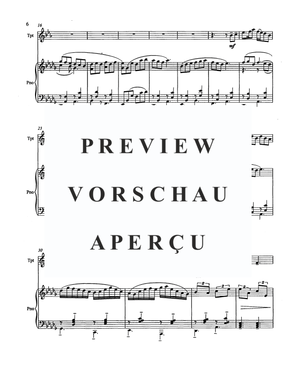 Produktgalerie: Seite 8 von 11 Suite, , Trompete in B und Klavier