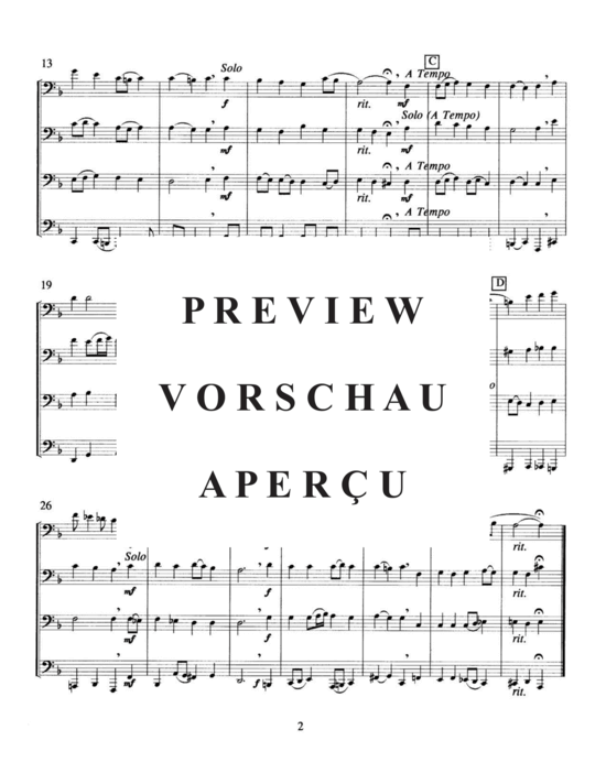 Product gallery: Page 5 of 21 Four Bach Chorales , , (Tuba Quartett EETT)