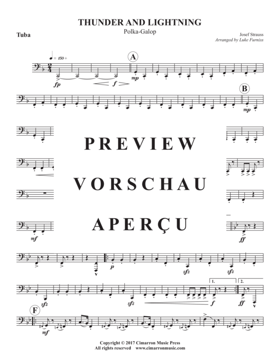 Produktgalerie: Seite 17 von 18 Thunder and Lighting , , (Blechbläserquintett)