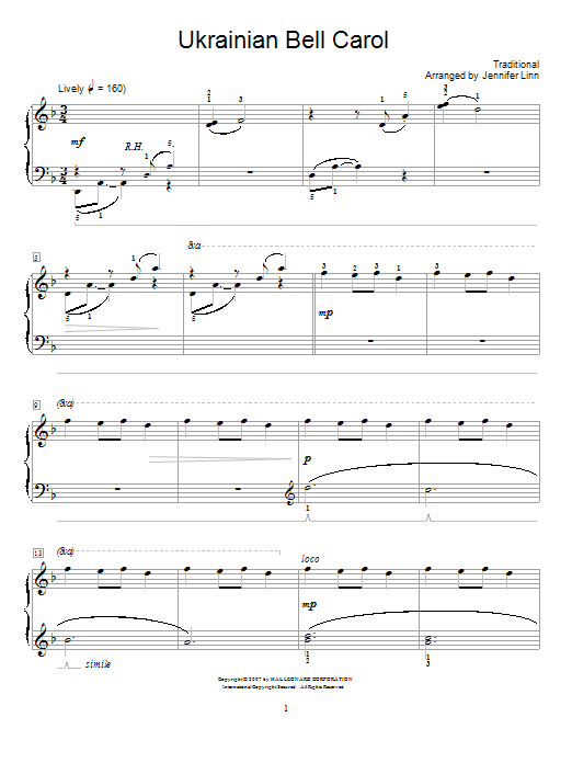 Produktbild zu: Ukrainian Bell Carol