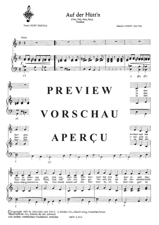 Produktgalerie: Seite 3 von 4 Auf der Hütt´n , Torriani, Vico, Klavier und Gesang
