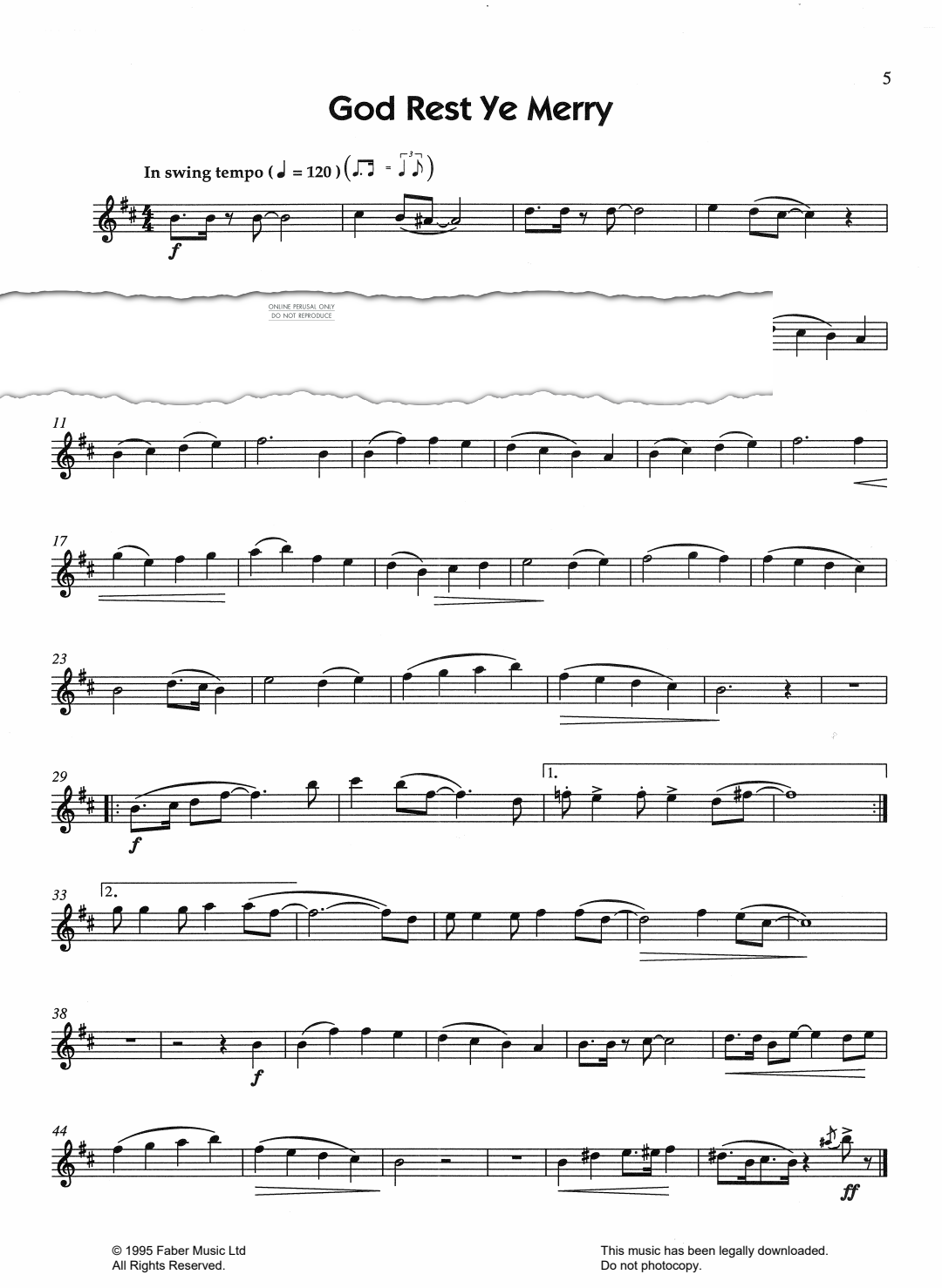 gallery: God Rest Ye Merry Gentlemen, Traditional, Klavier, Saxophon