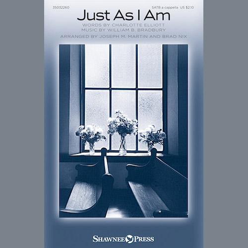 cover: Just As I Am, Joseph M. Martin, Chor