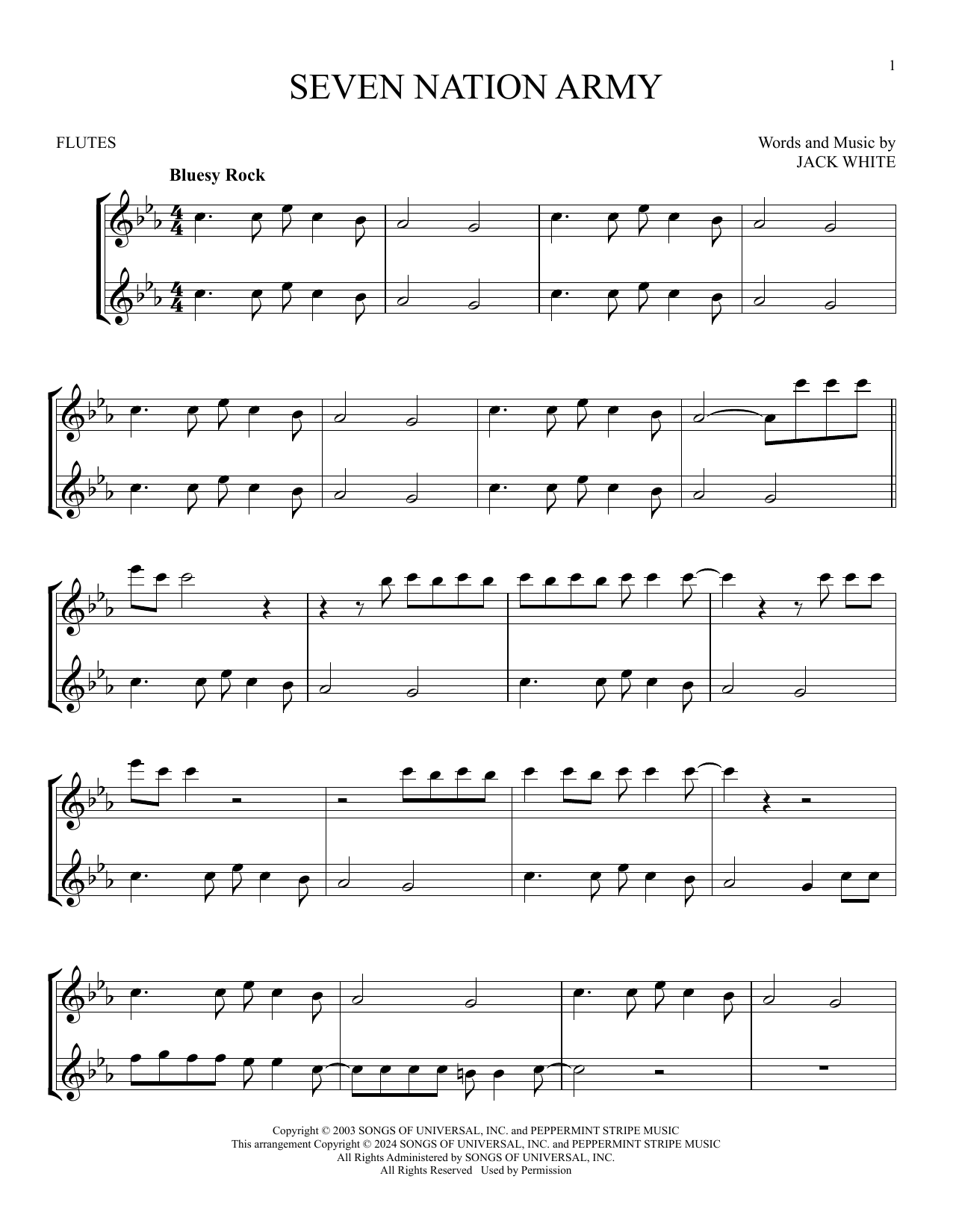 Product gallery: Page 1 of 1 Seven Nation Army, White Stripes