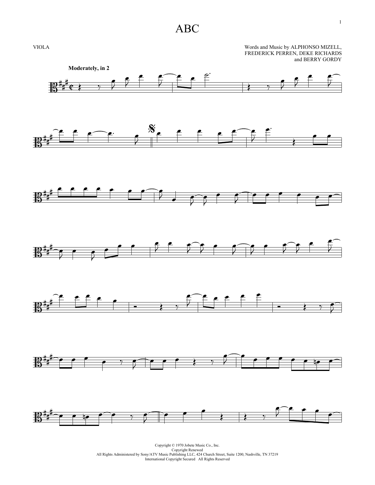 Product gallery: Page 1 of 1 ABC, The Jackson 5